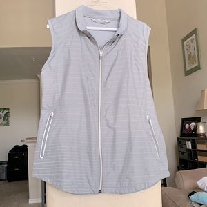 Athleta Stripe Jammin Run Vest